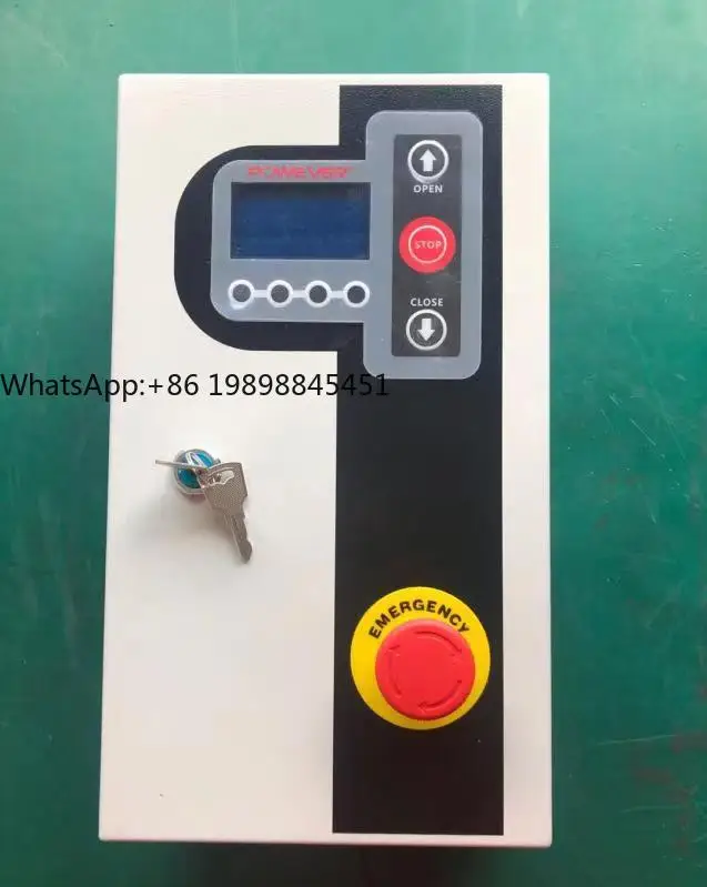 

750W Industrial White Automatic Door Operators High-Speed Precision AC Motor Controller for Garage Use