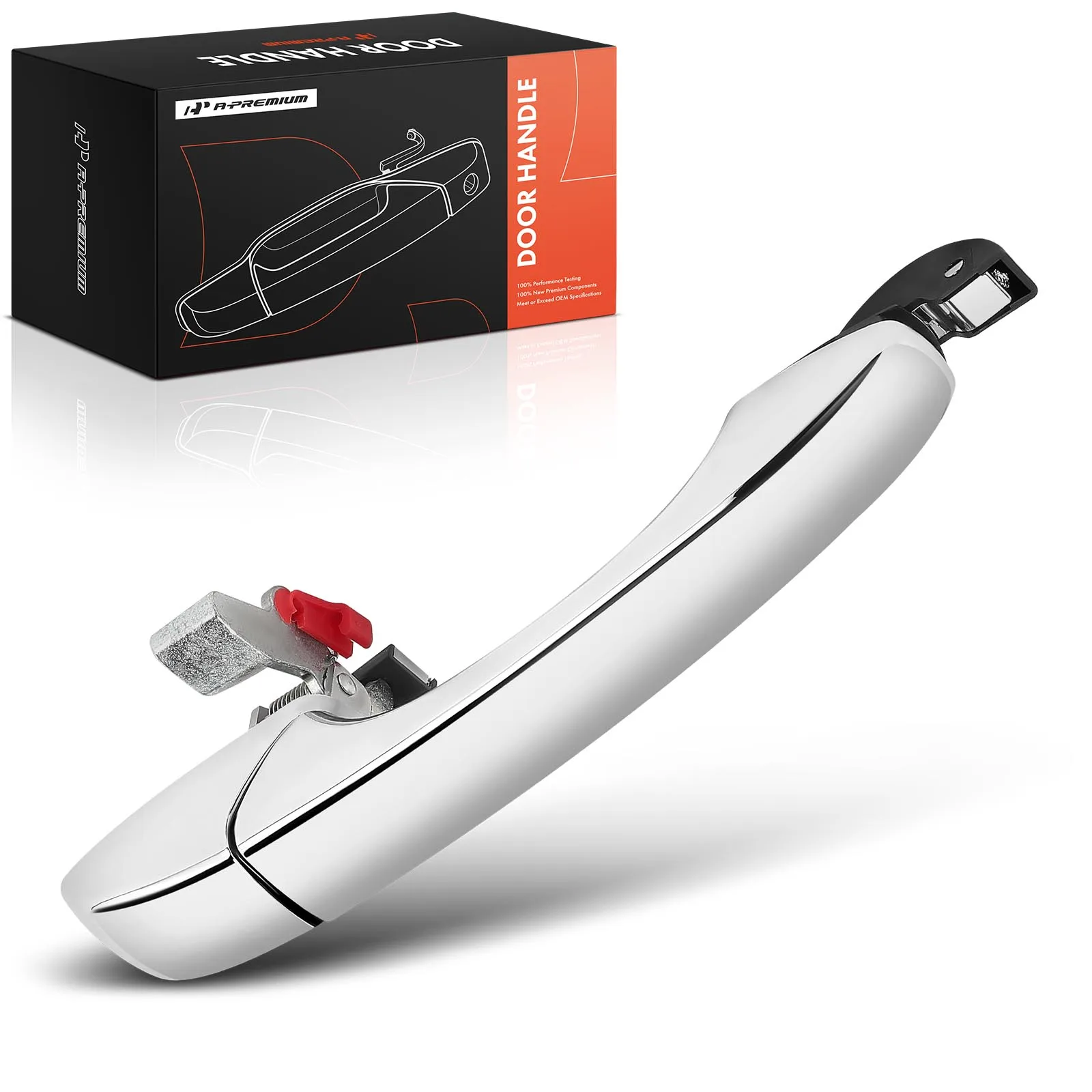 A-Premium Front or Rear Passenger Side Chrome Exterior Door Handle for Chrysler 300 2005-2010 Dodge Magnum 2005-2008