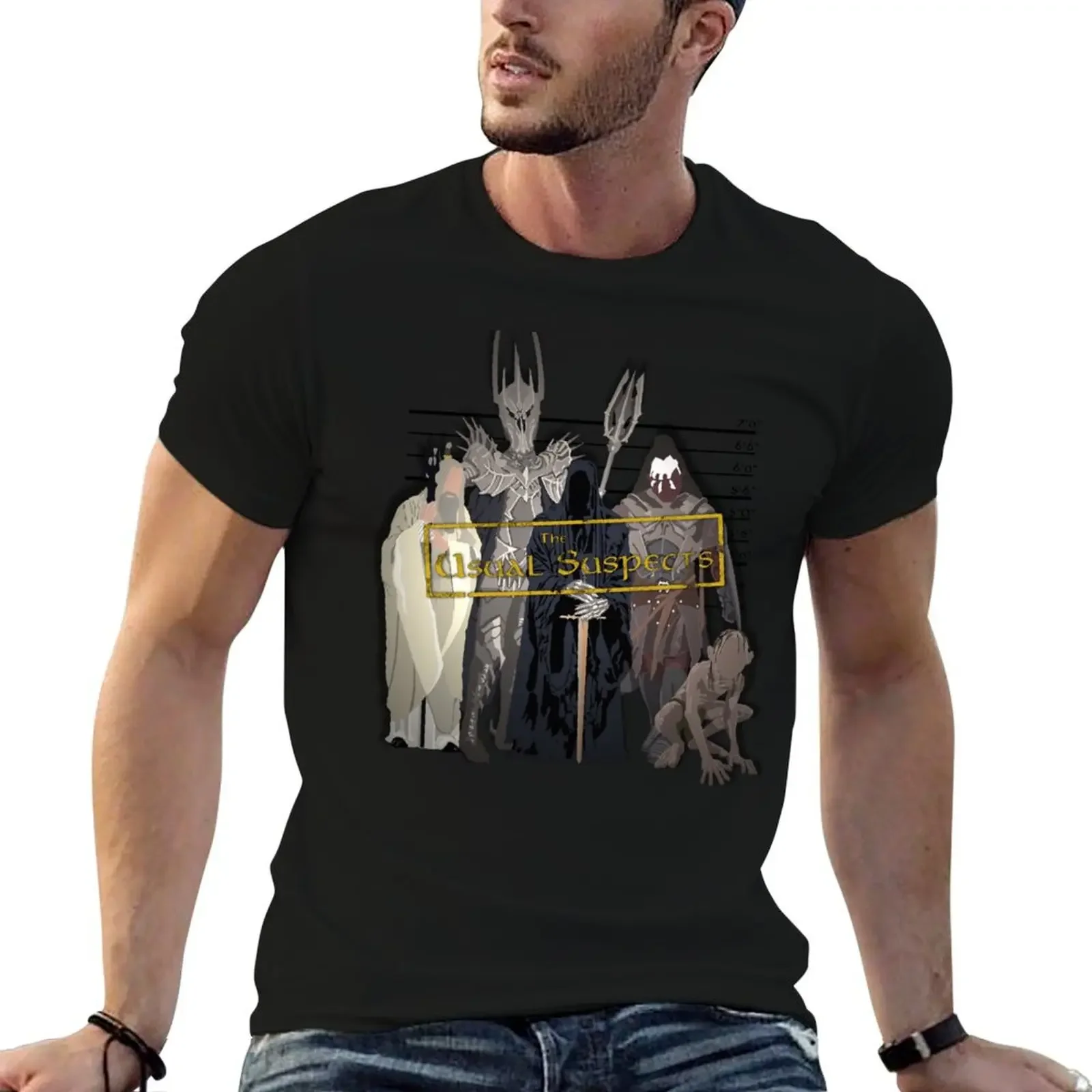 The Usual Suspects - Villains T-Shirt anime clothes plus sizes mens graphic t-shirts anime