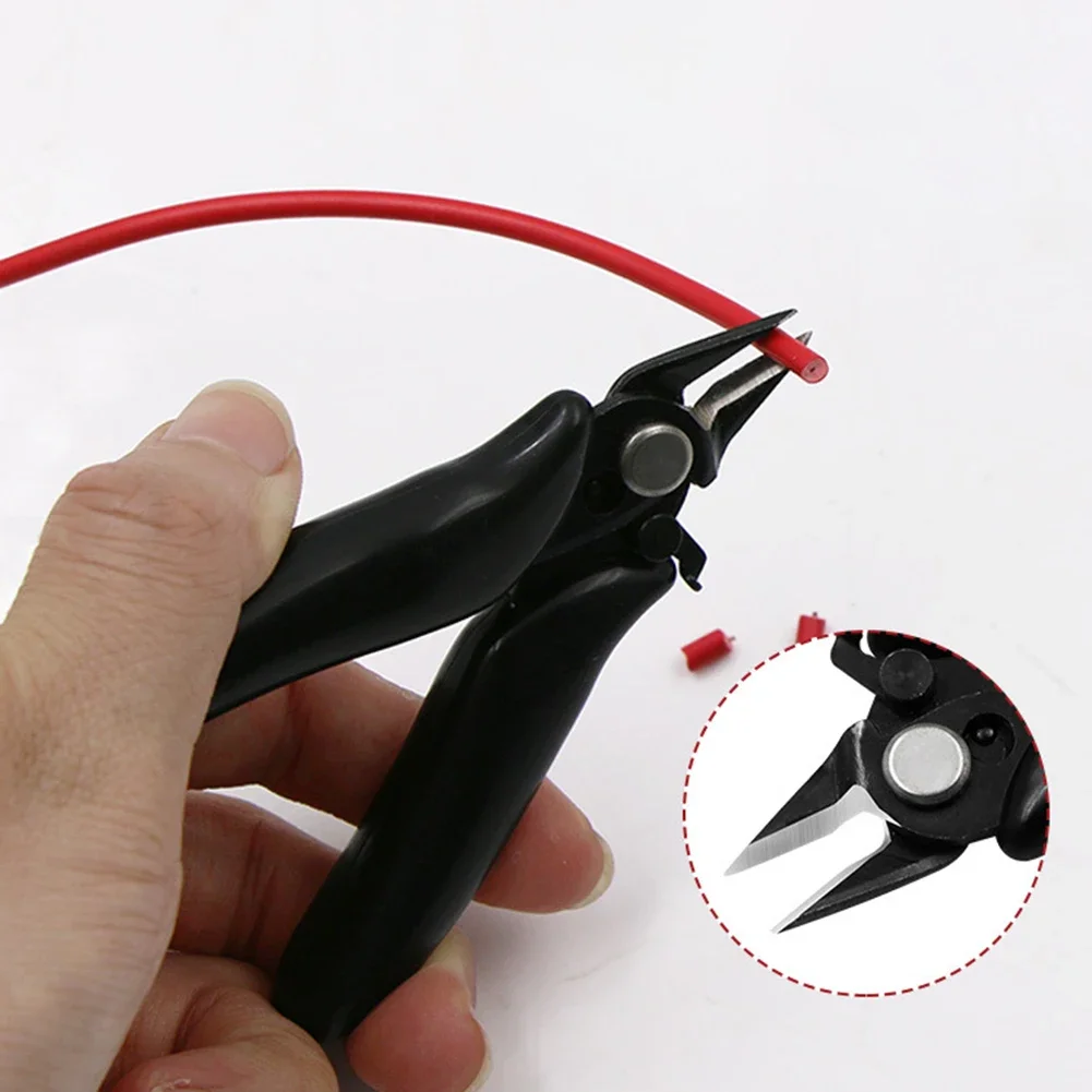 DIY Wire Cable Cutting Side And Convenient Electrical Nippers Sturdy Construction Wire Cable Cutters And Convenient