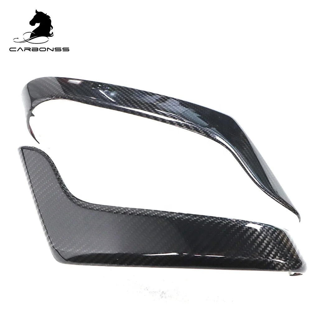 Dry Carbon Inner Door Handle Trims For Mercedes Benz A/Cla Class W118 W177 2018+