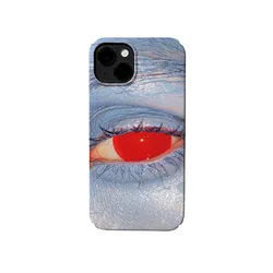 New Niche Blood Eye Phone Case for iPhone 16 15 14 13 12 11 Pro Max XS XR XSMax 6 7 8 Plus Glossy HD Hard PC Cover