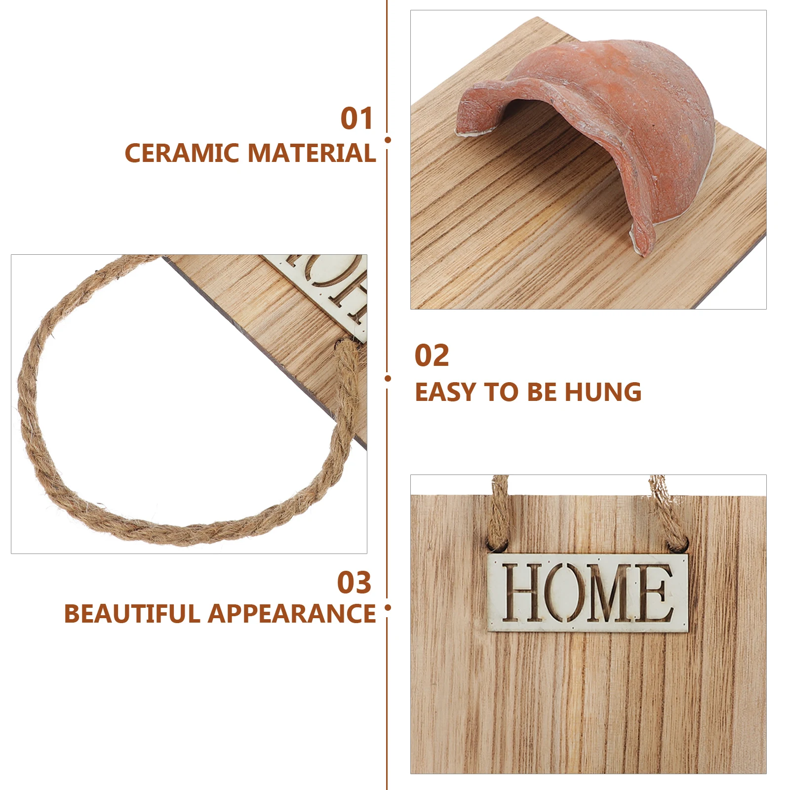 

Rustic Hanging Wall Planter Durable Flower Pot Holder Wall Mounted Plant Pot for Indoor Balcony Garden Hanging Flowerpot Decor