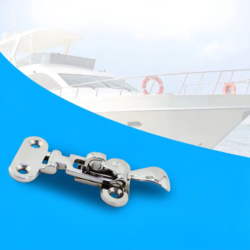 316 Stainless Steel Toggle Latch Hasp For Z W Boat Marine Yacht Cabinet Storage Lid Metal Box Hardware Secure Fastening - view 4