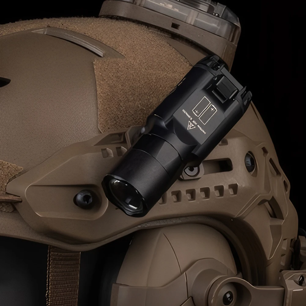النايلون خوذة السكك الحديدية مصباح يدوي جبل 360 تدوير مصباح يدوي تصاعد قوس ل M-LOK Airsoft خوذة الملحقات