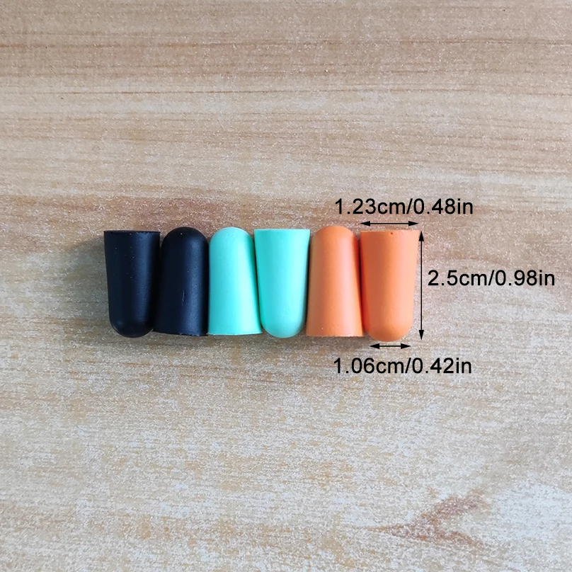 30/60 pcs Earplugs Noise Reduction Protection Sound Insulation Foam Soft Sleep Cancelling Anti Bruit Earplug Sleeping Ear Plugs