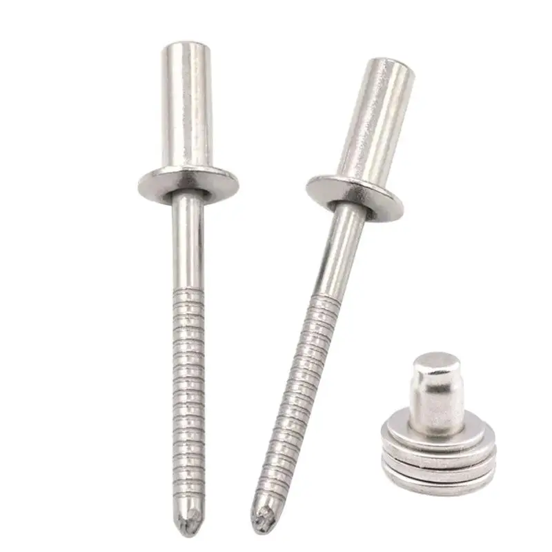 30/50 stücke wasserdichte Edelstahl-Blindniet-Dichtung nieten mit geschlossenem Ende 3mm 3,2mm 4mm 4,8mm 5mm 6mm 6,4mm – Detail 5