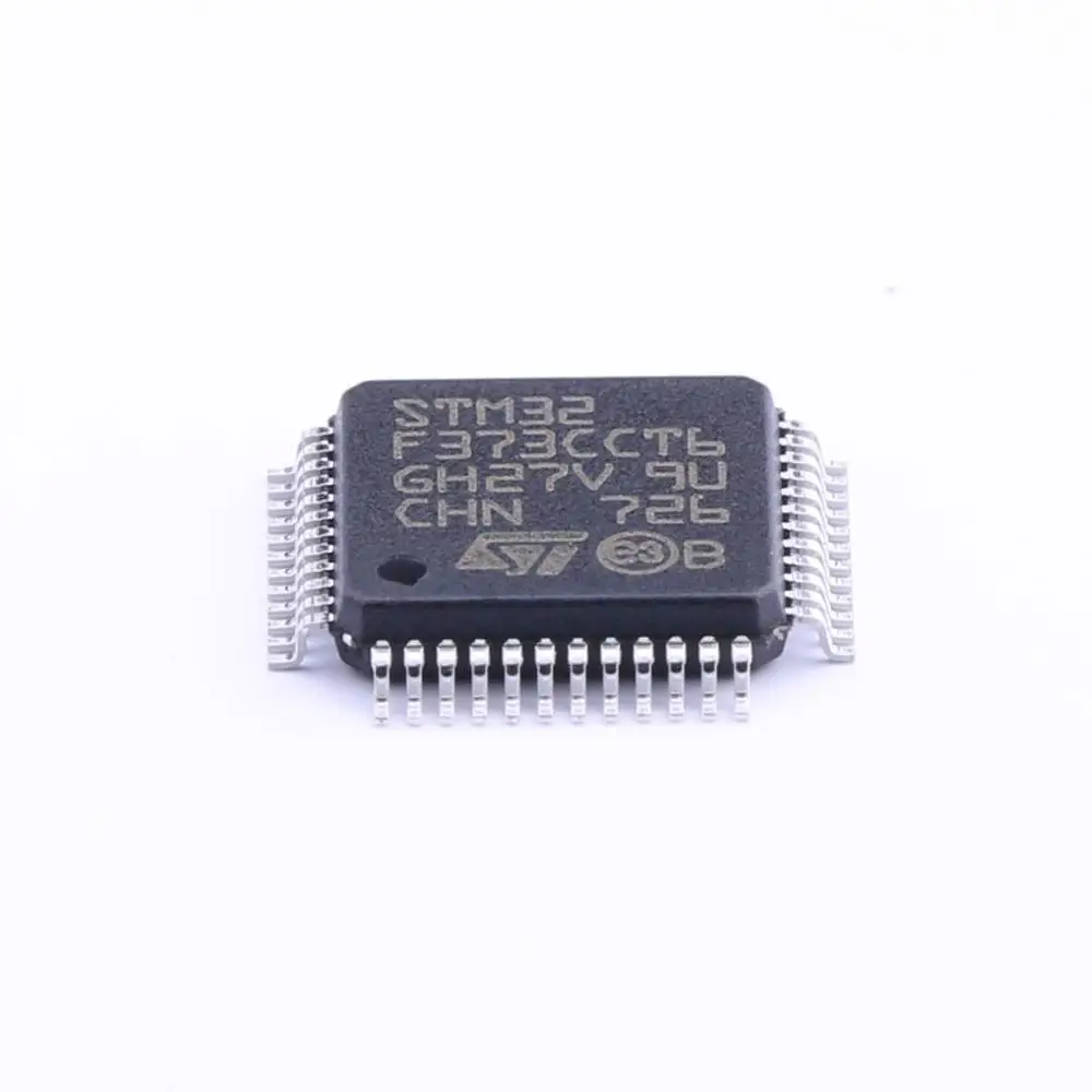 MCU 32-bit STM32F ARM Cortex M4 RISC 256KB Flash 2.5V/3.3V 48-Pin LQFP Tray - Trays STM32F373CCT6