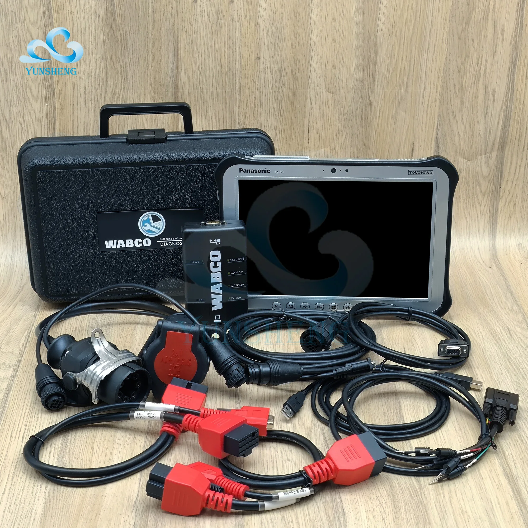 For WABCO DIAGNOSTIC KIT WDI interface ABS EBS WABCO Trailer and Truck Diagnostic Scanner tool