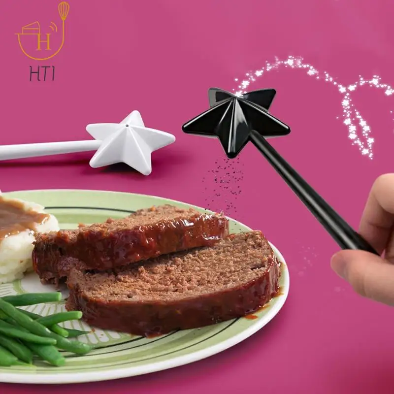 Magical Stick For Salt Pepper Paprika Kitchen Seasoning Star Magic Stick Creative Tableware Cookware For Household Daily Use