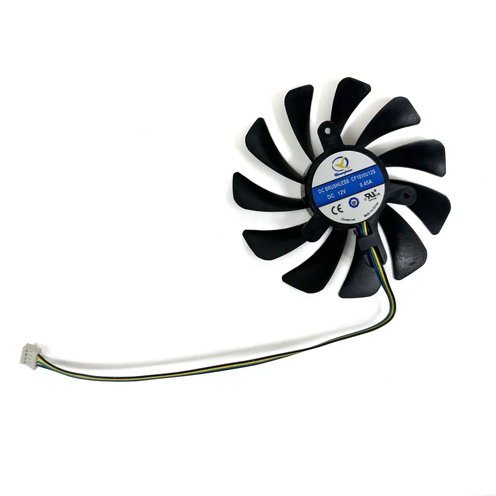 Cooling Fan 95MM 4PIN CF1010U12S For MSI GeForce GTX 1660 Ti RTX 2060 2070 AERO ITX RTX2060 RTX2070 GTX1060Ti GPU Cooler Fan