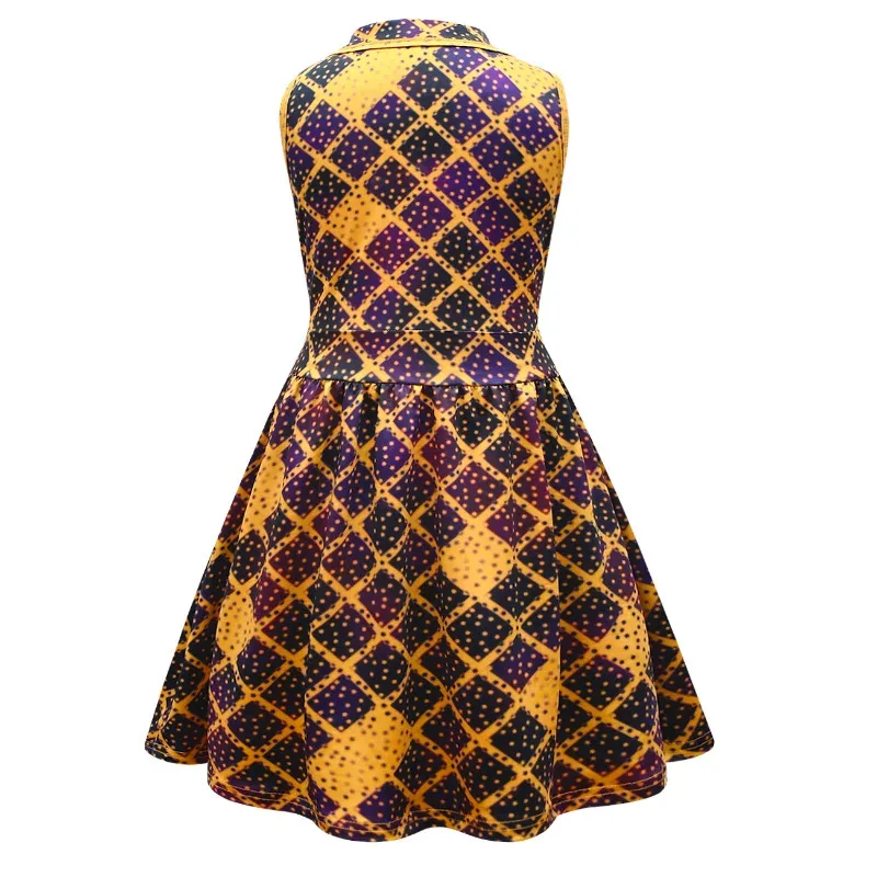 أزياء الهالوين العنصرية للفتيات من Ember Fire فستان الأميرة التنكري شعر مستعار كارتون Crazy City Game ملابس للأطفال هدايا أعياد الميلاد