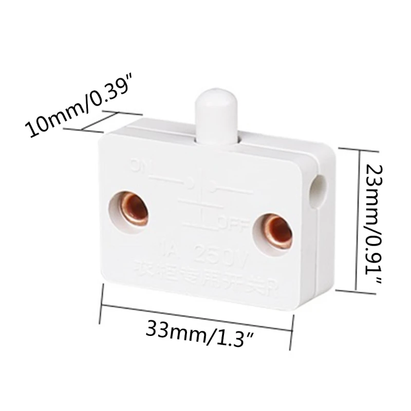 Dropshipping 10 Pieces Automatic Lighting Wardrobe Light Door PC Material