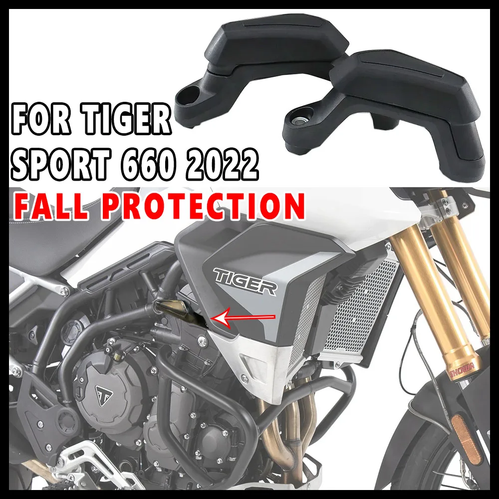 Sport 660 Brand New Motorcycle  Accessory Engine Guard Anti Crash Frame Slider Fall Protection For Tiger Sport 660 Sport660 2022