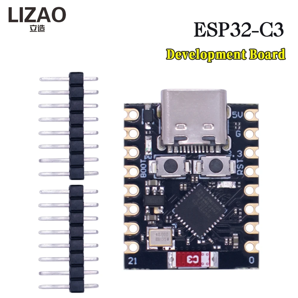 ESP32-C3 Mini Development Board Type-C WiFi Bluetooth-compatible MCU ESP32-C3 Module Single-core Wireless Microcontroller Board
