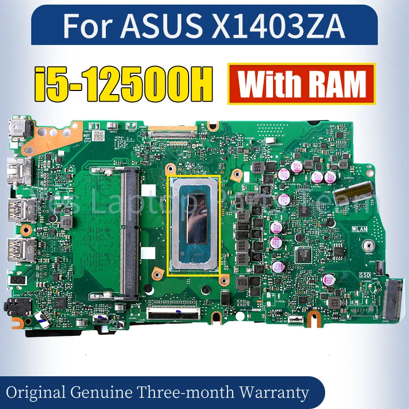 R2.1 For ASUS X1403ZA MAIN BOARD SRLCY i5-12500H With RAM Laptop Mainboard