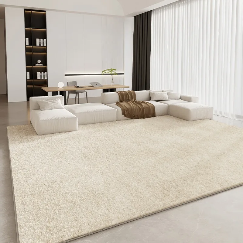 Cream Style Living Room Sofa Large Area Carpets Beige Bedroom Bedside Carpet Soft Comfortable Cloakroom Balcony Rugs IG Alfombra