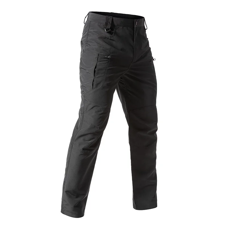 Men IX5 Tactical Cargo Pants Outdoor Multi Pocket Loose Fit Workwear Durable Utility Commuter Trousers