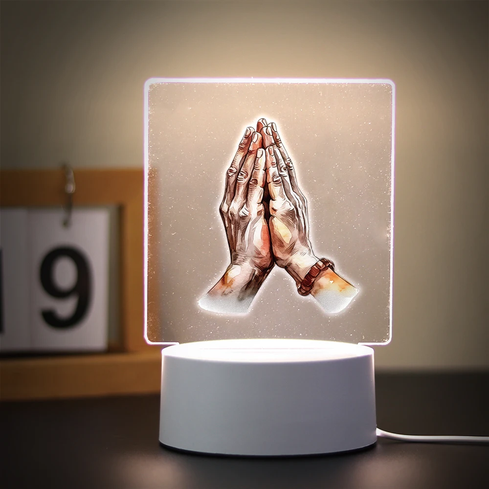 Religion 3D Night Light For Home Room Decoration Nightlight Usb Atmosphere Table Lamp