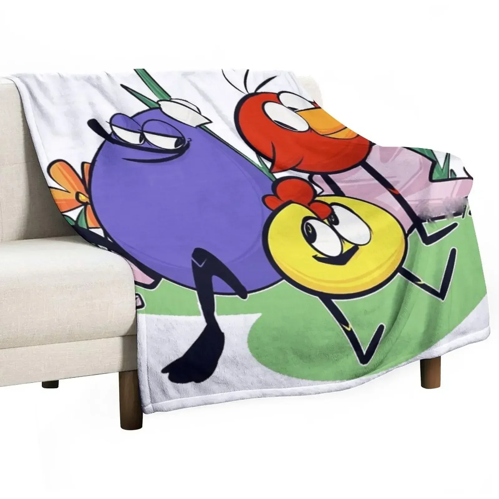 Peep and the Big Wide World Throw Blanket Quilt Soft warm winter Decorative Beds Blankets