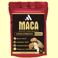 30 Patches Ashwagandha Maca Ginseng Root Transdermal Patches for Men & Women