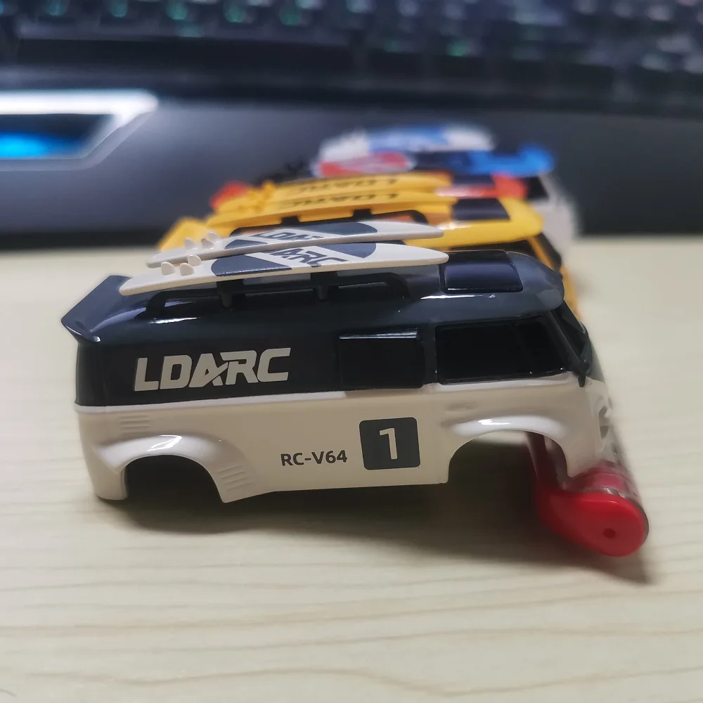 LDARC V64 Van replacement Shell accessories DIY parts only can use for LDARC 1/64 V64 Van RC car