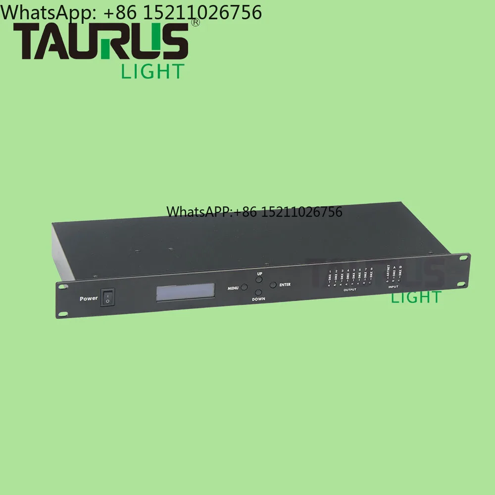 LED Light 512 DMX Artnet Ethernet Light  Controller Artnet DMX Controller 8 Port  for Stage Dj Light Control