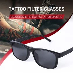 High Quality Integrated Tattoo Filter Eye Protection Glasses High Definition Multi Scene Use Tattoo Tool Accessories