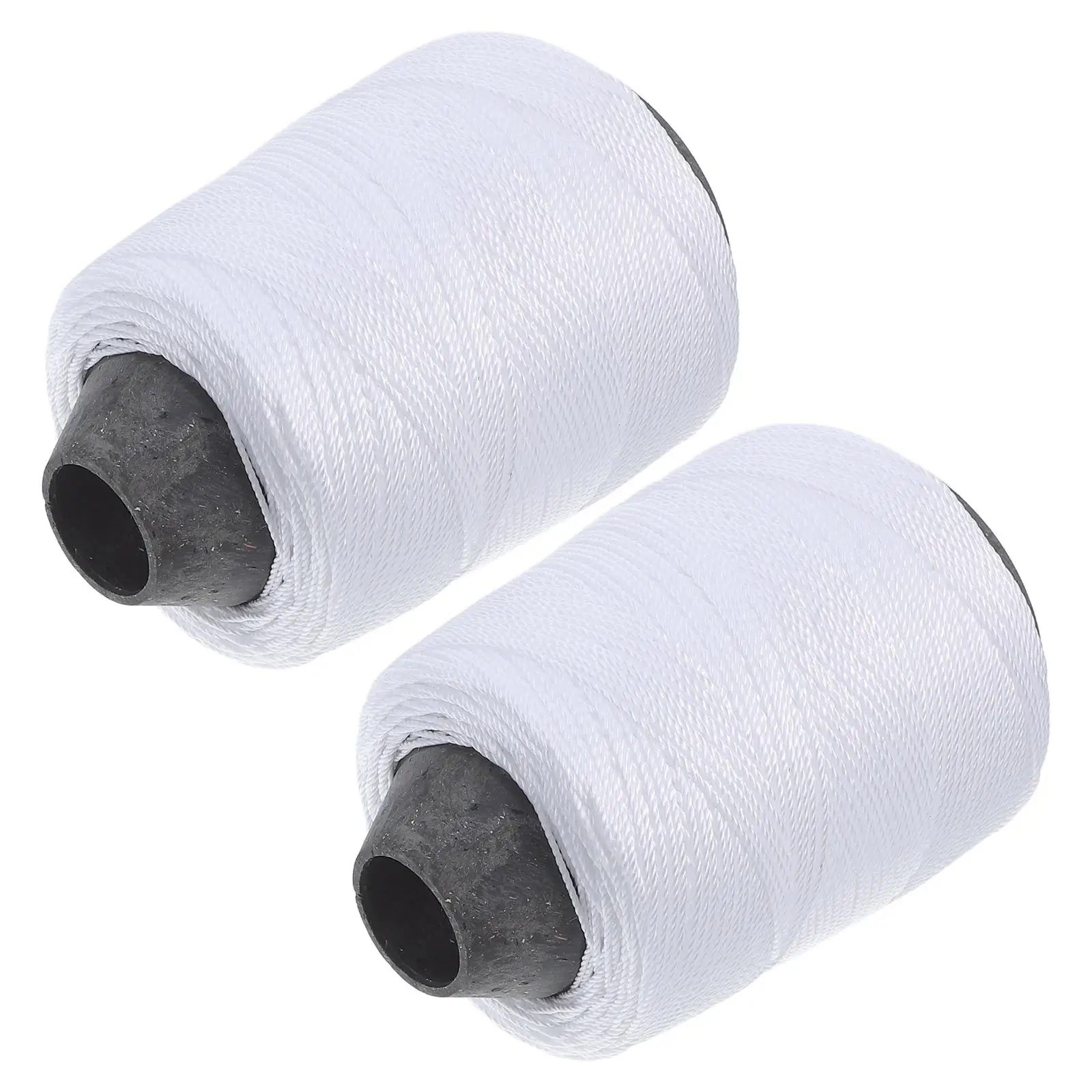 

2 Rolls Construction Line Durable Nylon String for Masonry Gardening High Strength Rope Outdoor Projects Clothes Drying