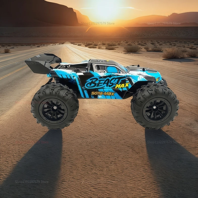 جديد SG116PRO/MAX 1:16 مقياس سيارة التحكم عن بعد 80 كم/ساعة فرش الدفع الرباعي على الطرق الوعرة الانجراف سباق السيارات للأطفال والكبار