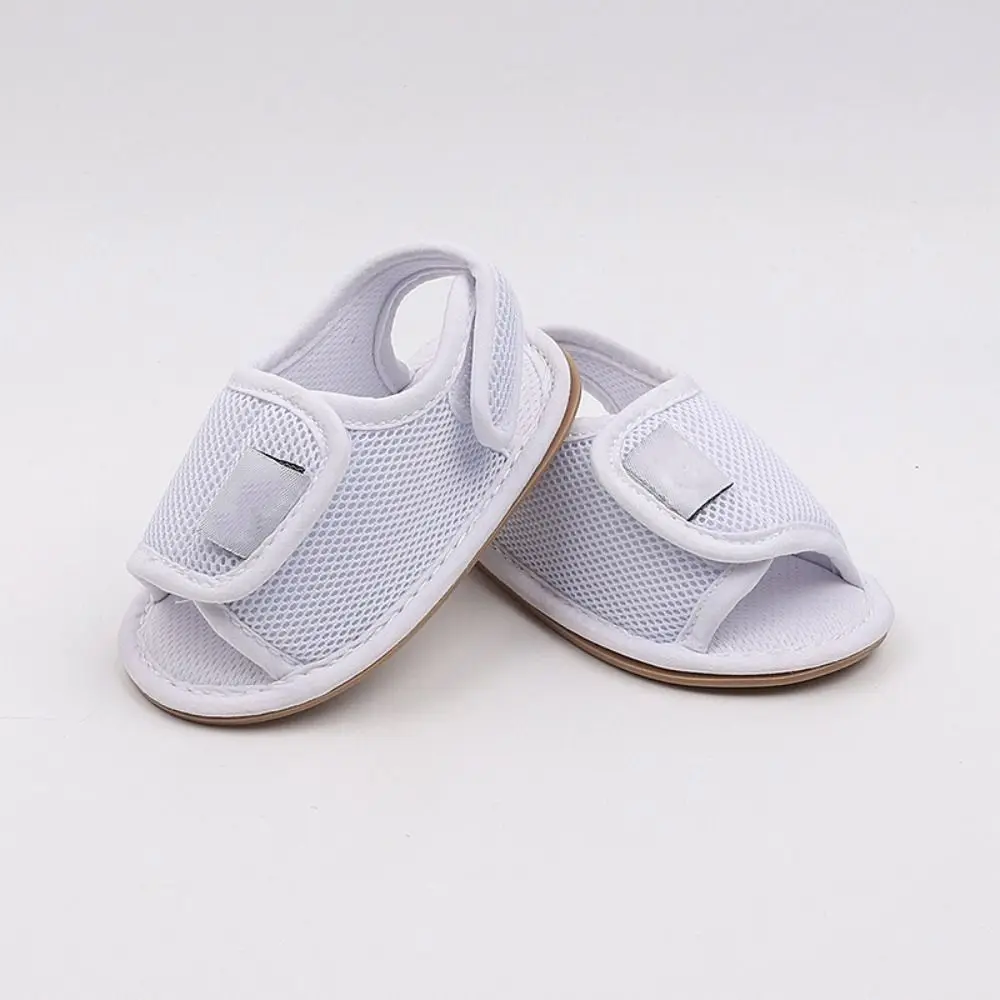Sandali da bambino con suola in gomma per bambina Sandali estivi con suola morbida e traspirante Sandali da esterno leggeri in più colori per neonati