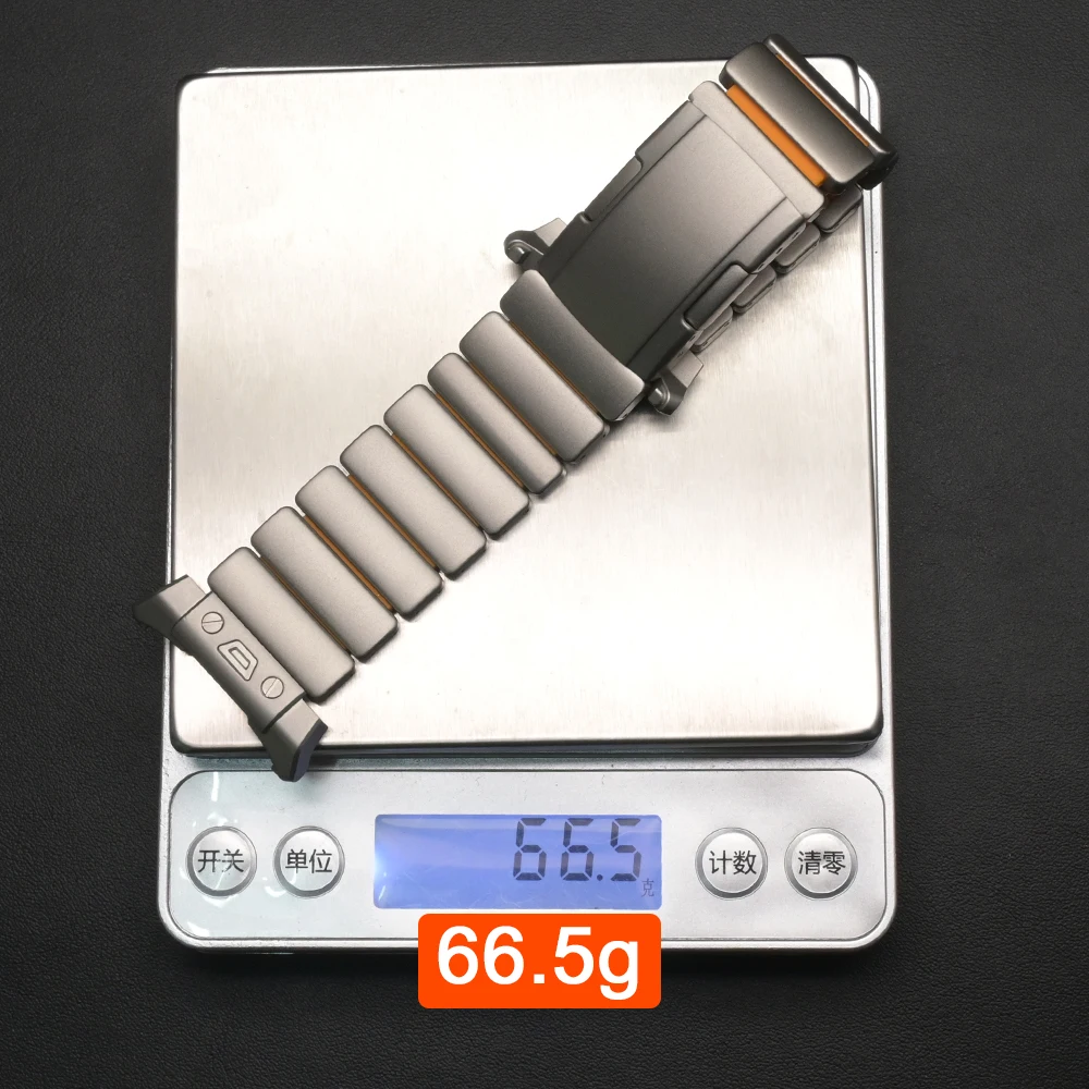 Cinturino in titanio per Samsung Galaxy Watch Ultra 2025 2024 cinturino in metallo di lusso per SAMSUNG GALAXY ULTRA 47mm 2024 2025 cinturino