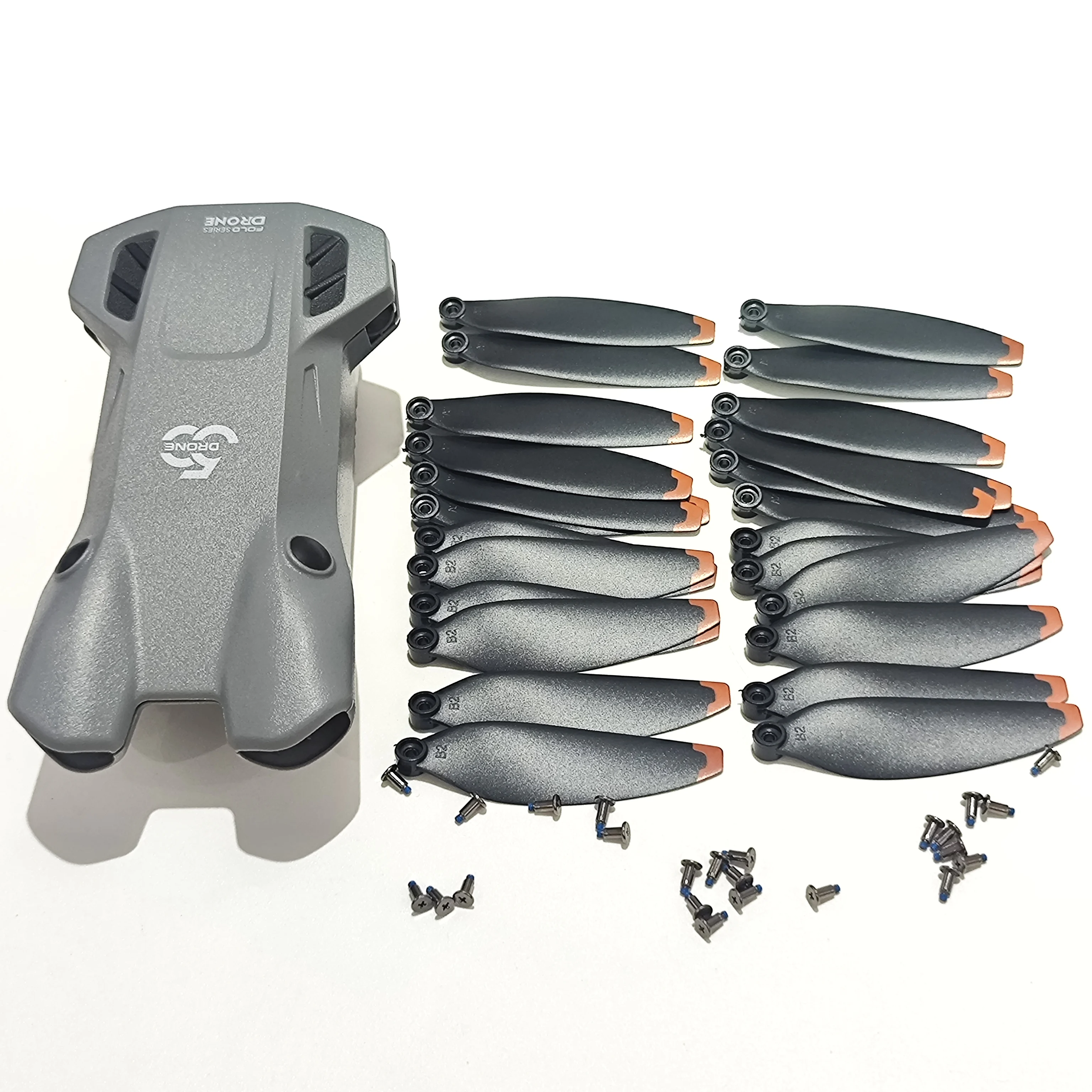 

GT50PRO Brushless Foldable Drone GT50 DRONE Original Accessories Body Shell Upper Lower Cover + Blade Propeller Maple Leaf 24PCS