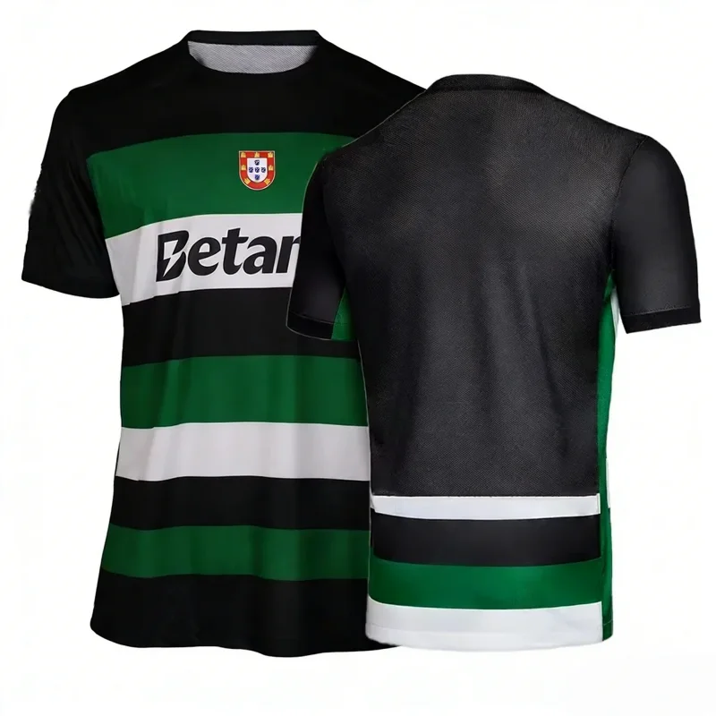 Nueva Camiseta de Fútbol de Portugal 2026, Camiseta Deportiva Imprescindible para Aficionados, Camiseta SCP Deportiva, Camisetas para Niños y Familia, Transpirable