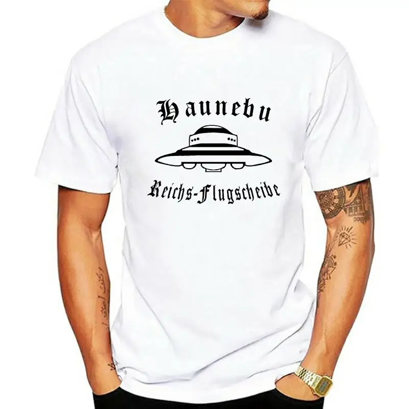 

2020 Fashion Cool Men T-shirt HAUNEBU T-Shirt Reichs-Flugscheibe Neuschwabenland Wehrmacht WH 626-0