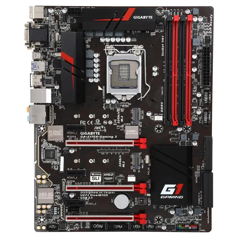 GIGABYTE G1 Gaming GA-Z170X-Gaming 5 LGA 1151 Intel Z170 HDMI SATA