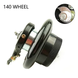 6 Inches PU Wheel 140mm Castor Wheel for Electric Scooter Easy Folding Scooter Electric Skateboard Bicycle Children Front Rear