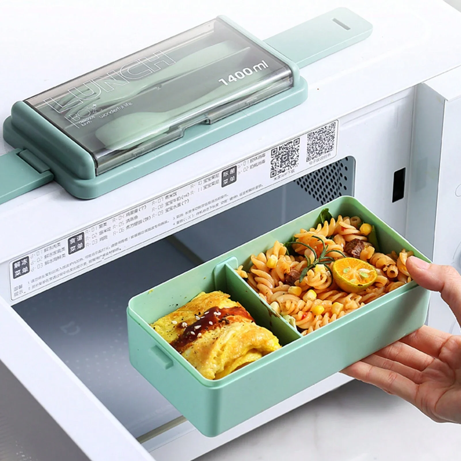 1pc Bento-dozen Draagbare dubb - Food Storage Underground recensie en prijs