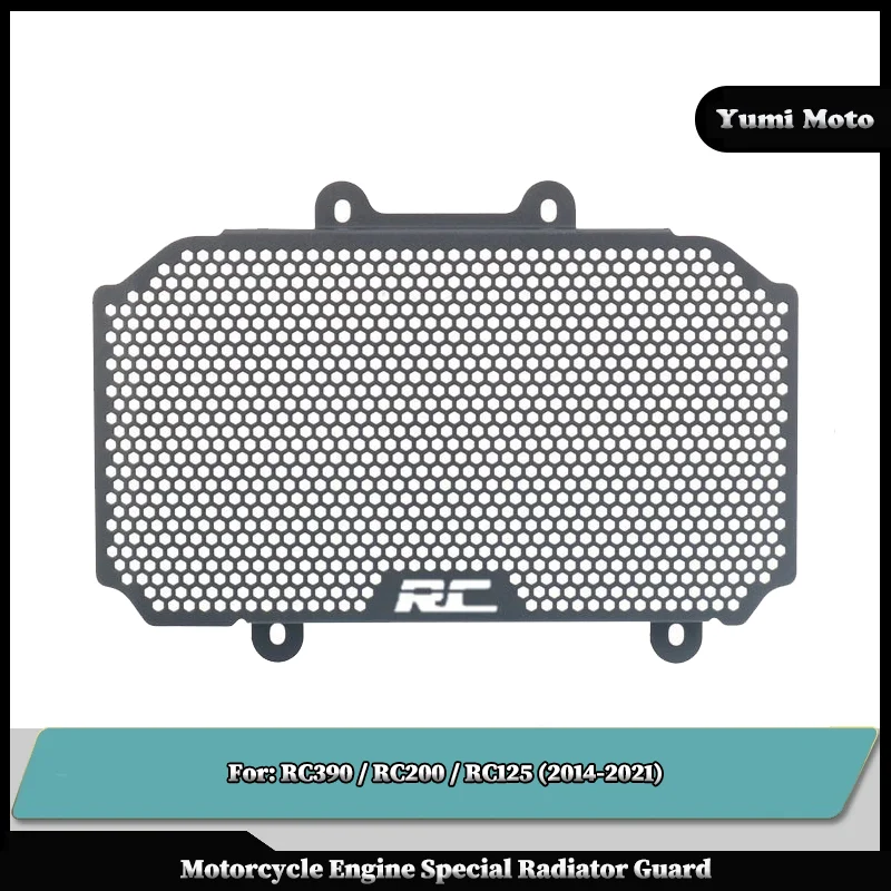 

Motorcycle Accessory Radiator Guard Grille Cover Protector Protective Grill For KTM RC390 RC200 RC125 2014-2021 RC390 200 125