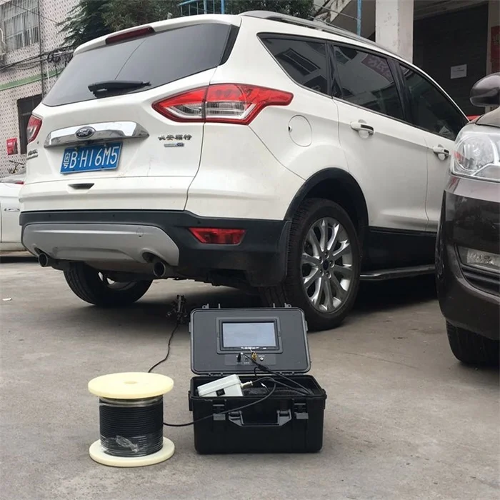 Waterproof Under Car Checking Robot Inspection Camera Under  Vehicle Scanner HZ-R408