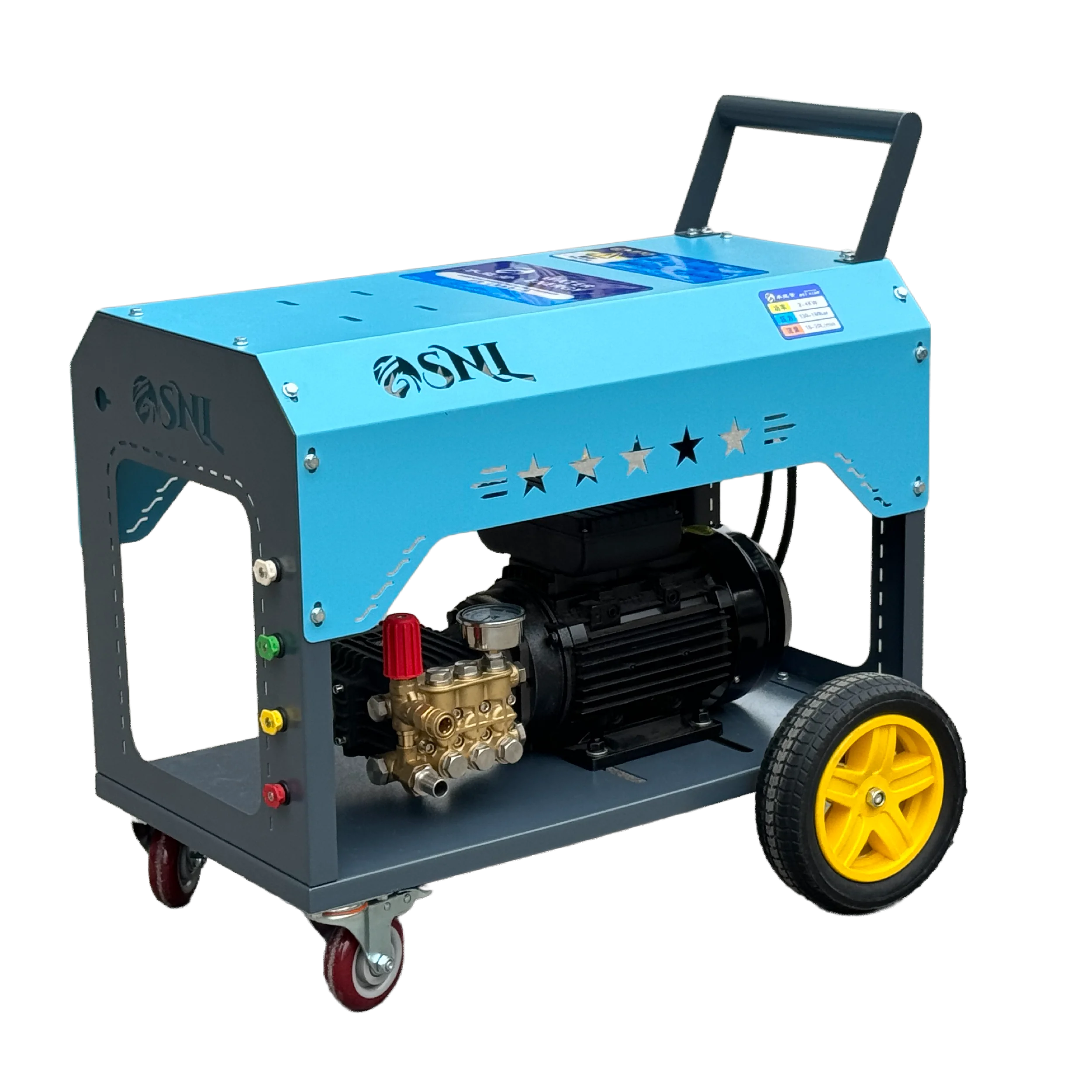 

Electric High-Pressure Auto Cleaner 200Bar 5.5kw 16L/min Flow for Water Cleaning in Construction Farm Industries