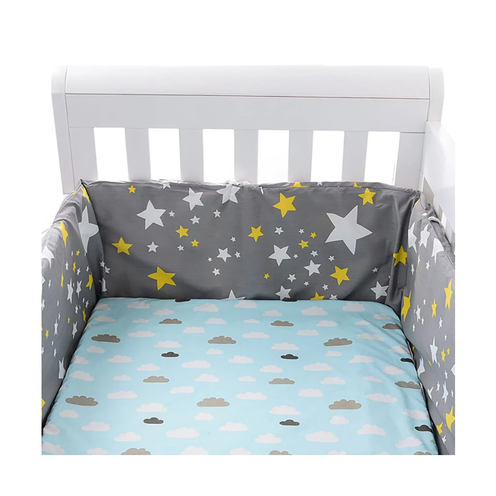 Cushion Bumper Craftsmanship No Falling Protective Function Anti-collision Guard Detachable Design Anti-pinch Cloth Bumpers
