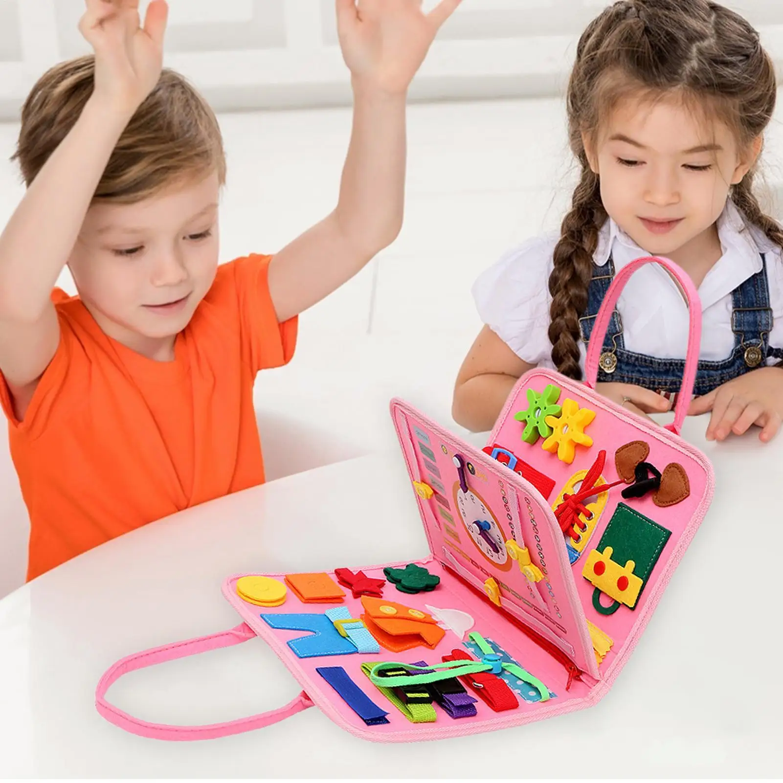 

Детские игрушки для развития мелкой моторики, самолет для малышей, путешествия, портативная развивающая игрушка Монтессори для домашнего обучения, дошкольного возраста