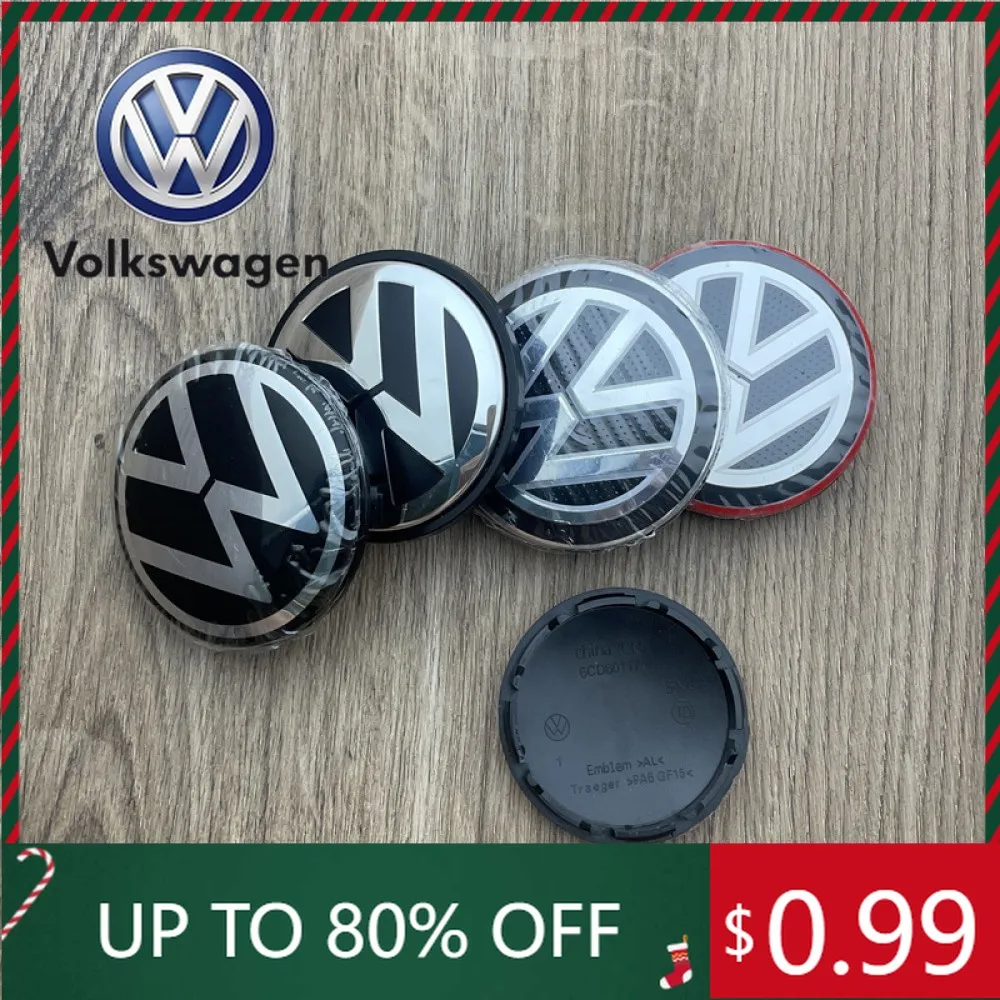 

Для VW Volkswagen 2026 горячие эмблемы 4 шт. 56/65/70/76 мм колпаки центральной ступицы колес для Volkswagen PASSAT LAVIDA Sagitar BORA JETTA GOLF