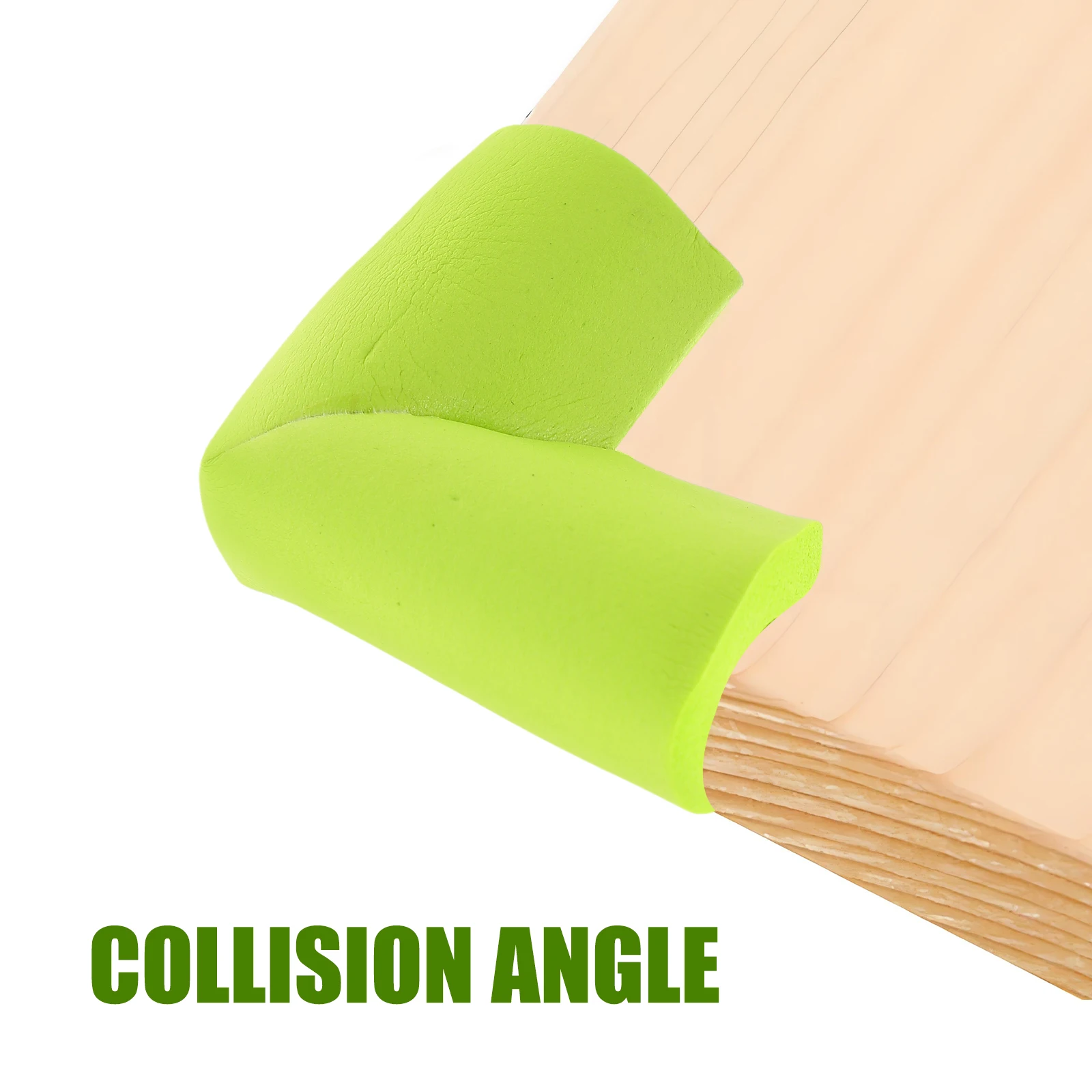 

50 Pcs Anti Collision Corner Bumpers Furniture Protectors Desk Table Guard Green Safety Home School Kindergarten
