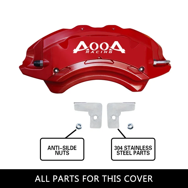 AOOA RACING CE CERTIFICATE أغطية الفرجار غطاء فرجار الفرامل #4