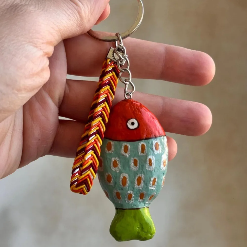 

Multifunction Multi-color Small Fish Pendant DIY Necklace Cartoon Mobile Phone Pendant Cute Key Chain Car Key Ring Women