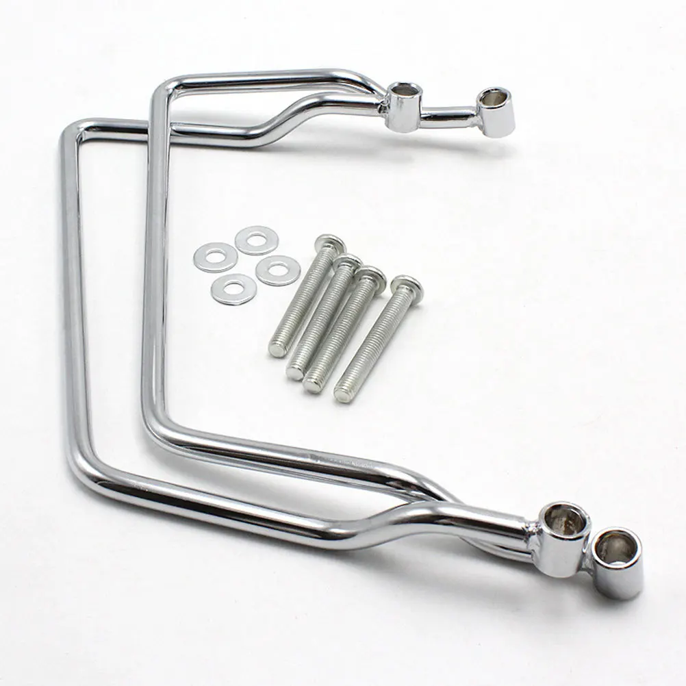 

1 Pair Mounting Brackets Sturdy Support Bars Durable For Side Bags Easy Installation Reliable Fixation Accessories Parts Support