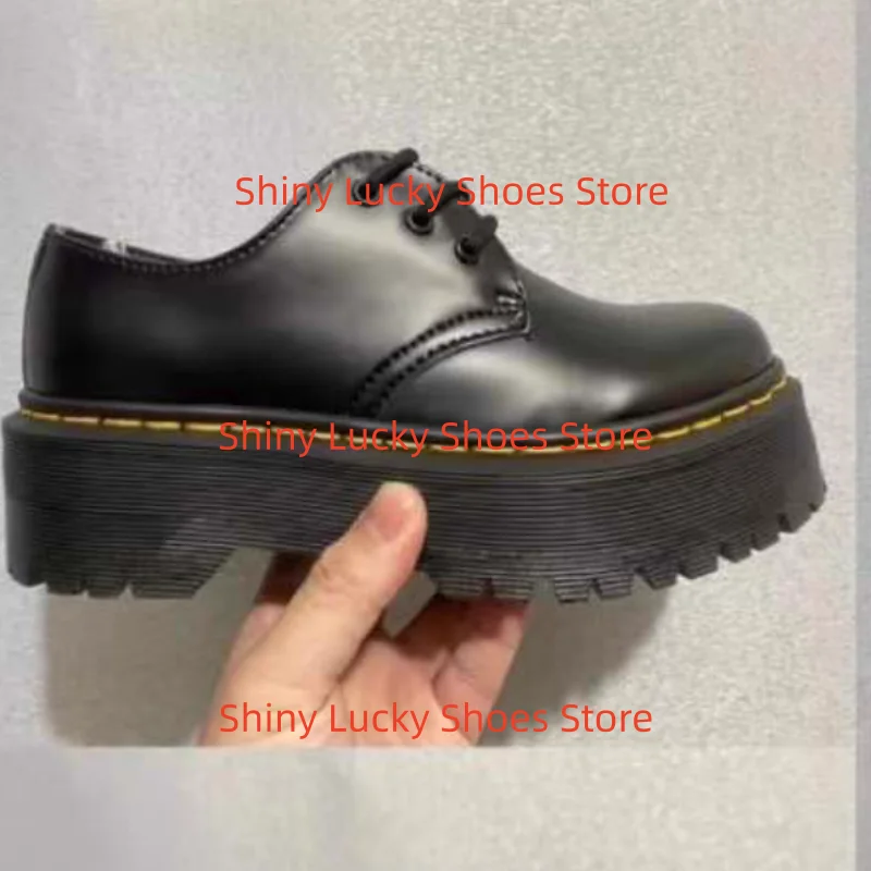 

Crossover Strap Shoes for Women Round Toe Chunky Mid Heels Sewing Lines Female Loafers Shallow Ladies Sewing Lines Zapatos Mujer