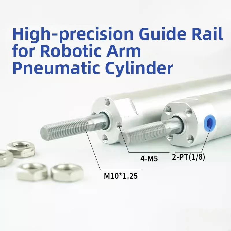 CG1BN3 Series Pneumatic Round Cylinder 20/25mm Bore 120/650mm Stroke for Robot Arm 4